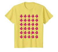 Mr. Men Mr. Greedy Eating Burgers Print Retro T-Shirt, Youth, Lemon Yellow, Large