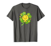 Mr. Men Mr. Happy St Patrick's Day Four Leaf Clover T-Shirt