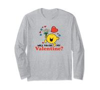 Mr. Men Mr. Happy Will You Be My Valentine Long Sleeve T-Shirt