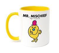 Mr. Men Mr. Mischief Large Porcelain Colour Handle Mug Little Miss