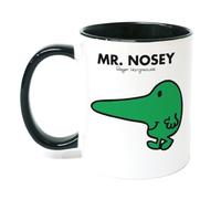 Mr. Men Mr. Nosey Large Porcelain Colour Handle Mug Little Miss