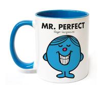 Mr. Men Mr. Perfect Large Porcelain Colour Handle Mug Little Miss