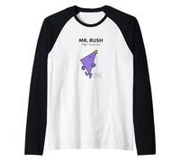 Mr. Men Mr. Rush T-Shirt Raglan Baseball Tee