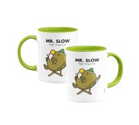 Mr. Men Mr. Slow Large Porcelain Colour Handle Mug Little Miss