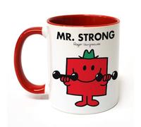Mr. Men Mr. Strong Large Porcelain Colour Handle Mug Little Miss