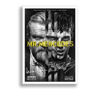 Mr Mercedes Cast Signed Autograph A4 Poster Photo TV Show Series Season Framed Memorabilia Gift (POSTER ONLY)