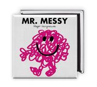 Mr. Messy Magnet - 2x2 Inch Glossy Rectangular Fridge Magnet | Official Mr Men Gift | Proudly Made in the UK | Fun Home or Office Accessory with Branded Packaging
