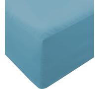 MR&MH 100% Brushed Microfiber - Sky Blue Super King Extra Deep Fitted Sheet 40cm/16inches - 1800 Brushed Microfibre - 90 GSM Polyester-- Ultra-Soft, Fade-Resistant & Hypoallergenic