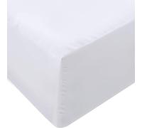 MR&MH 100% Brushed Microfiber - White Super King Extra Deep Fitted Sheet 40cm/16inches - 1800 Brushed Microfibre - 90 GSM Polyester-- Ultra-Soft, Fade-Resistant & Hypoallergenic