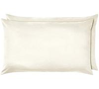 MR&MH Luxury Finest 100% Egyptian Cotton Pillowcase Pair - Premium Soft Cotton Pillow Covers, 2 Pack Set Available in 14 colors (Cream)