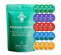 MR MIRYE Shower Steamers Aromatherapy, 20-Pack Shower Bombs Organic with Verbena, Orange&Vanilla, Watermelon, Lemongrass&Coconut, Eucalyptus&Mint Essential Oil, 20-Pack Shower Bombs Birthday Gift
