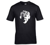 Mr Miyagi Karate Kid 80S Movie Inspired Retro Mens T-Shirt (Medium) Black