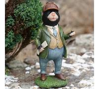 Mr Mole Resin Garden Ornament | Wind in the Willows Animal Home Statue Sculpture Decoration 28cm x 14cm Home Decor