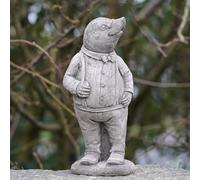 Mr Mole Stone Statue | Wind in the Willows Animal Garden Ornament Outdoor Toad