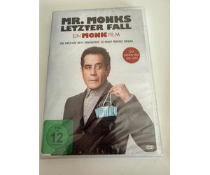 Mr Monks Last Case A Monk Movie DVD Tony Shalhoub German Import Region 2 Peacock
