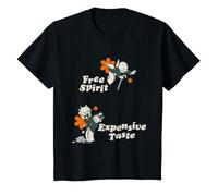 Mr Monopoly Free Spirit Board Game Retro Kids T-Shirt