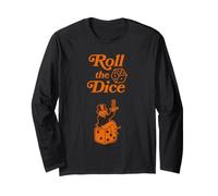 Mr Monopoly Roll The Dice Board Game Retro Long Sleeve T-Shirt