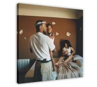 Mr. Morale & The Big Steppers Album Cover Music Poster Canvas Posters Frame-style 16x16inch(40x40cm)