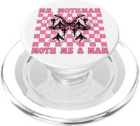 Mr. Mothman Moth Me A Man Cryptozoology Cryptid Girl Mom PopSockets PopGrip for MagSafe