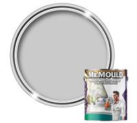 Mr Mould Anti Damp Paint Dove Grey 0.5L - Anti-Condensation & Damp Proof Seal for Walls & Ceilings - Prevents Mould, Mildew & Moisture Build-Up - Long-Lasting, Low Odour, Easy to Apply Interior Paint