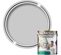 Mr Mould Anti Damp Paint Dove Grey 1L - Anti-Condensation Wall & Ceiling Paint That Prevents Damp, Mould & Mildew Build-Up - Long-Lasting, Washable & Moisture-Resistant Interior Coating