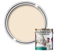 Mr Mould Anti Damp Paint Magnolia 0.5L - Anti-Condensation & Damp Proof Seal for Walls & Ceilings - Prevents Mould, Mildew & Moisture Build-Up - Long-Lasting, Low Odour, Easy to Apply Interior Paint