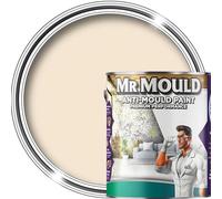 Mr Mould Anti Damp Paint Magnolia 1L - Interior Wall & Ceiling Damp Seal with Anti Condensation and Mould Resistant Protection - Prevents Mildew Build-Up and Moisture Damage, Easy to Apply