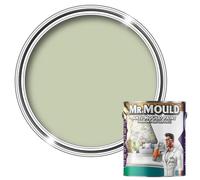 Mr Mould Anti Damp Paint Sage Green 5L - Damp Proof & Anti Condensation Wall Paint - Prevents Mould, Mildew & Condensation Build-Up - Washable, Breathable, Long-Lasting Wall & Ceiling Coating