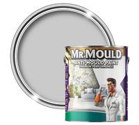 Mr Mould - Anti-Mould Paint - Premium Colour & Protection For Interior Walls & Ceilings - Dove Grey - 1L