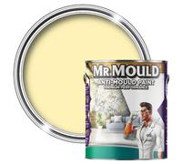 Mr Mould - Anti-Mould Paint - Premium Colour & Protection For Interior Walls & Ceilings - Light Yellow - 5L
