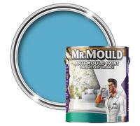 Mr Mould - Anti-Mould Paint - Premium Colour & Protection For Interior Walls & Ceilings - Pale Blue - 1L