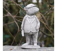 Mr Mouse Stone Statue | Wind in the Willows Animal Garden Ornament Outdoor Ratty