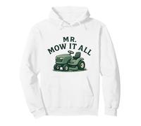Mr. Mow It All Lawn Mower Landscaper Gardener Father's Day Pullover Hoodie