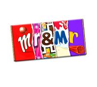 Mr & Mr Novelty Chocolate Bar Wrapper Label for Dad,Brother, Sir, Lectures, Boy Friend, Friend Gift Present #638 (with chocolate bar)