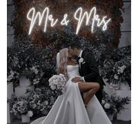 Mr & Mrs Custom Neon Sign, Wedding Decor, Personalized Gifts, Weddings Gift For Her