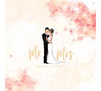 Mr & Mrs Gästebuch zur Hochzeit: Hochzeitsgeschenk für das Brautpaar | Rate-Spiel, Erinnerungen, persönliche Widmungen und Fotos | >75 Gäste