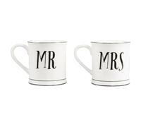 Mr & Mrs Mug Set by RJB Sass & Belle