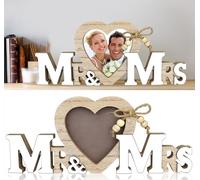Mr & Mrs Picture Frame Wedding Anniversary Ornament