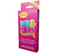 Rascals | Mr & Mrs Pocket Edition | Travel Party Card Game | Ages 10+ | 2-9 Players | Minutes Playing Time