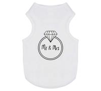 'Mr & Mrs Ring' Pet Dog/Cat T-Shirt (PT00097065)