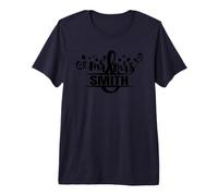 Mr & Mrs Smith Wedding Tshirt Honeymoon Engagement Gift Premium T-Shirt