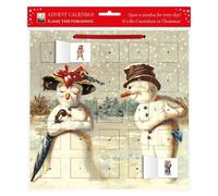 Mr & Mrs Snowman advent calendar (with stickers) - 9780857750679