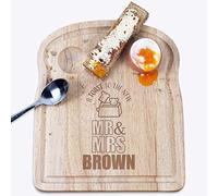 Mr & Mrs Wedding Breakfast Egg Board Personalised Bride and Groom Gift
