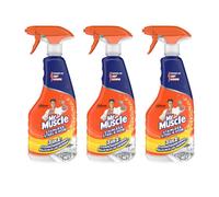 Mr Muscle 3-In-1 Stainless Steel & Hob Spray Deep Cleaning 530Ml - Pack Of 3