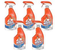 Mr Muscle Advanced Power Bathroom Cleaner Tough On Soap Scum & Grime Mandarin Scent 750ml 5 Pack with Welari Thank You Card | 5 Pack| 5 x 750ml