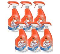 Mr Muscle Advanced Power Bathroom Cleaner Tough On Soap Scum & Grime Mandarin Scent 750ml 6 Pack with Welari Thank You Card | 6 Pack| 6 x 750ml