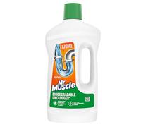 Mr Muscle Biodegradable Drain Unclogger & Cleaner, Biodegradable Formula to Clear Slow Drains, Safe on All Pipes, 750ml