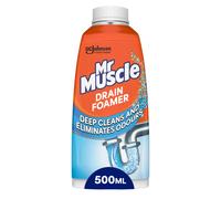 Mr Muscle Drain Foamer 500 ml Drain Cleaning Foam to Unblock Eliminate Odo
