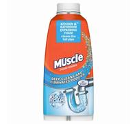 Mr Muscle Drain Foamer 500ml x 1, Deep Cleans and Eliminates Odours, Bathroom Kitchen Pipes Unblocker with Welari Thank You Card | (1pack)
