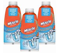 Mr Muscle Drain Foamer Deep Cleans And Eliminates Odours 500Ml X 3